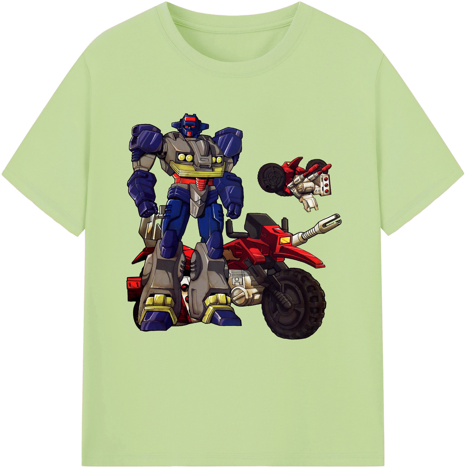 （画像用）  綿100％半袖Tシャツ（フロントプリント）